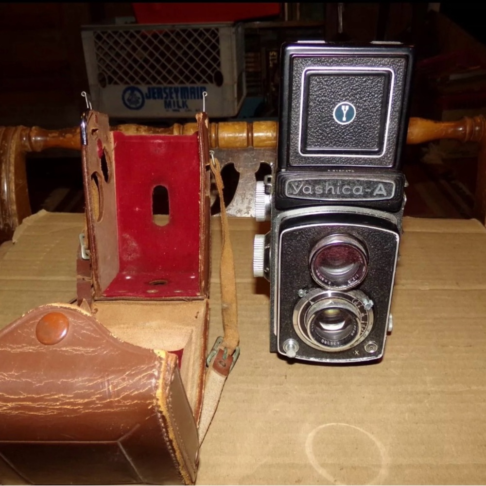 Yashica Black Vintage Film Camera